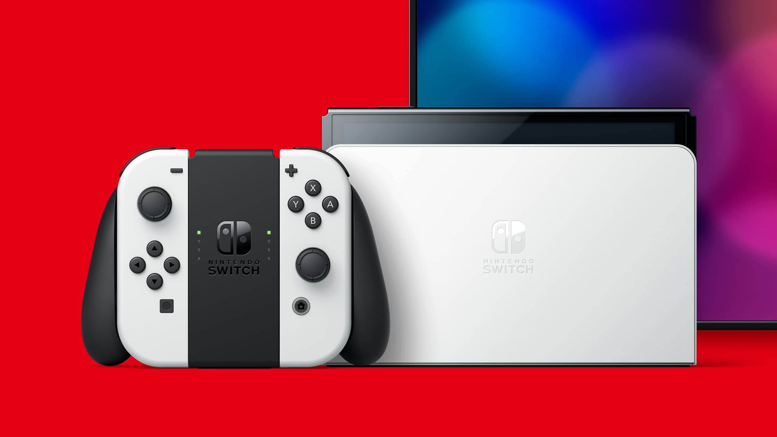 Amazon.com: Nintendo Switch Console OLED Model with White Joy-Con